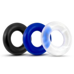 Generique Lot 3 cockrings souples